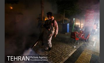 ضدعفونی بازارچه شهر ری و حرم عبدالعظیم حسنی (ع) 23