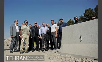 بازدید مهندس کاظمی از پروژه گیشا 12