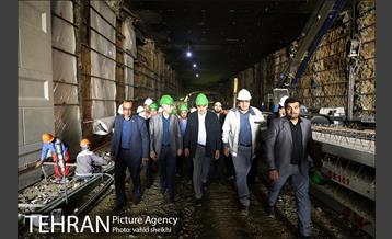 بازدیدشهردار تهران از پروژه های زیرگذر گیشا و استاد معین 26
