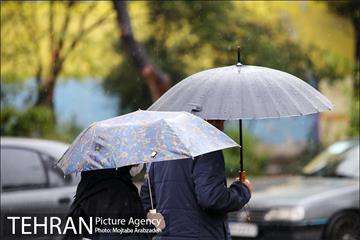 بارش باران پاییزی در تهران 19