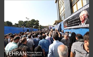 تشییع پیکر زنده‌یاد داوود رشیدی 1