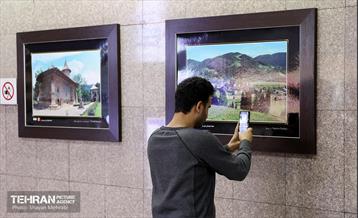 افتتاح نمایشگاه عکس رومانی در ایستگاه مترو تجریش 11