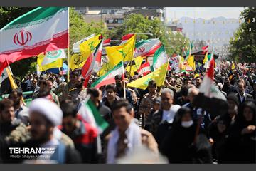 راهپیمایی وز قدس در پایتخت 36