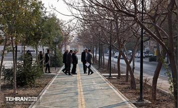 بازدید مدیرکل حوزه شهردار تهران از باغ راه حضرت زهرا(س) 58