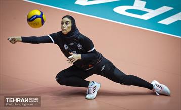 دیدار دو تیم والیبال زنان سایپا و ذوب آهن اصفهان 5