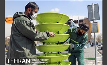 اجرای طرح استقبال از نوروز ۱۴۰۰ در منطقه 8