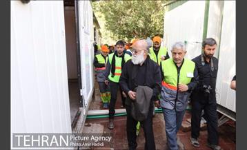 بازدید اعضای شورای اسلامی شهر تهران از خدمات رسانی به زائران اربعین حسینی 2