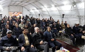 آیین آغاز عملیات اجرایی پارکینگ و مجموعه خدماتی باغ‌وزیری 13