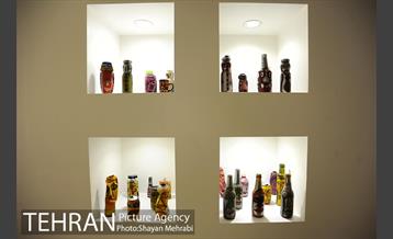 بازدید شهردار تهران از نمایشگاه نقاشی و چیدمان کافه گرافی 14