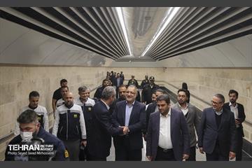 آیین افتتاح ایستگاه مترو مریم مقدس 24