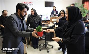 بازدید سخنگوی شهرداری تهران از موسسه همشهری 6