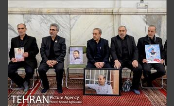 مراسم ختم شهدای آتش نشان 15