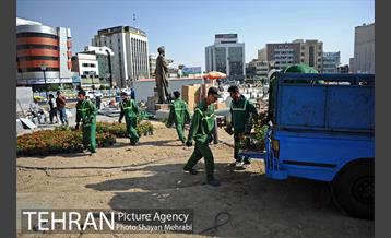 پروژه ساماندهی میدان هفتم تیر در آستانه بهره برداری 3