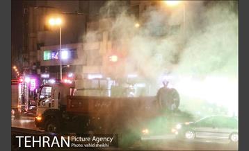 آئین رونمایی از تجهیزات جدید سازمان آتش نشانی پایتخت در ضدعفونی اماکن عمومی 21