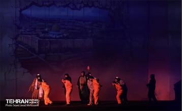 رونمایی از نماد فاتح خیبر و اجرای نمایش بزرگ میدانی فتح خیبر 13