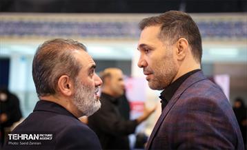 استقرار میز خدمت سازمان ورزش در مصلای تهران 1