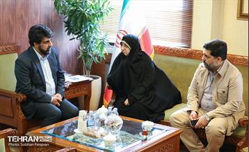 بازدید اعضا شورای شهر از مرکز ارتباطات شهرداری تهران 23