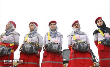 مانور تمرین اسکان اضطراری کلانشهر تهران 13