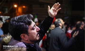 عزاداری هفتمین روز شهادت رهبر انقلاب در میدان بریانک 10