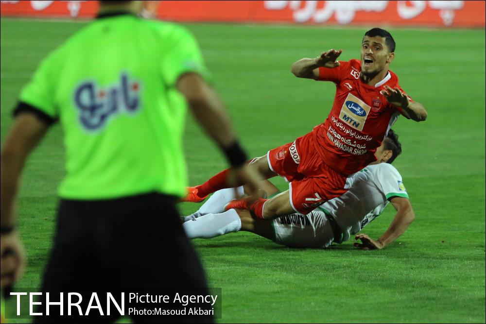 دیدار تیم های پرسپولیس تهران و ماشین سازی  1
