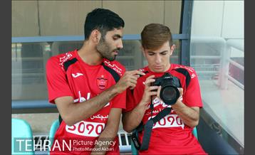 تمرین تیم فوتبال پرسپولیس