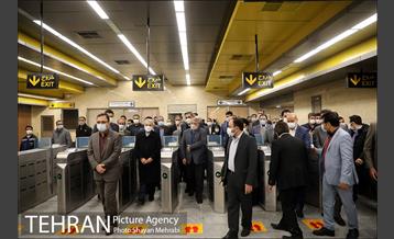 افتتاح ایستگاه های یادگار امام(ره) و شهید ستاری 10