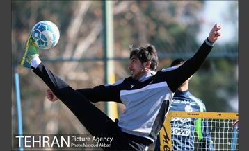 تمرین تیم فوتبال استقلال تهران