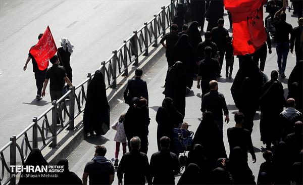 پیاده روی جاماندگان اربعین حسینی(ع) در تهران 29