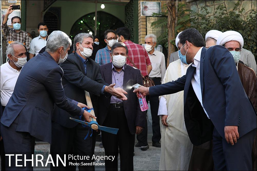 آئین آغاز عملیات اجرایی پروژه شبکه آب های سطحی و بهسازی محله کن 21