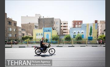 نگاره های شهدا بر دیواره های شهر 11