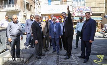 بازدید پرویز سروری از منطقه 17