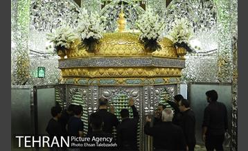 عزاداری عاشورای حسینی در حرم حضرت عبدالعظیم(ع) با حضور دکتر روحانی و دکتر نجفی 8