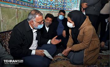 دیدار مردمی شهردار تهران در مسجد نواب صفوی 1