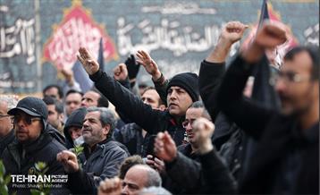 عزاداری شهادت حضرت فاطمه(س) در میدان هفت تیر 23