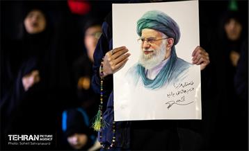 مراسم عزاداری شهادت رهبر انقلاب اسلامی در میدان شهدای هفتم تیر 27