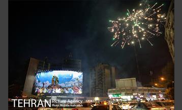 نورافشانی و نورپردازی لیزری به مناسبت عیدغدیر خم 6