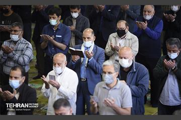 اقامه نماز عید سعید فطر در دانشگاه تهران 15