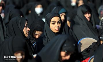 عزاداری شهادت حضرت فاطمه(س) در منطقه 17 3