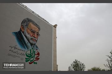 ایین رونمایی از دیوارنگاره شهید فخری زاده  8