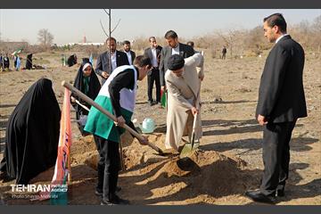 نکوداشت روز درخت‌کاری با حضور رئیس جمهور