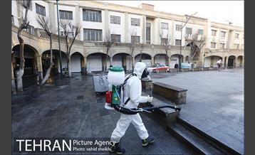 ضد عفونی و پاکسازی بازار تهران 23