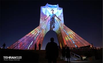 ویدئومپینگ محکومیت جنایت رژیم صهیونیستی در میدان آزادی 14