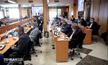 نخستین جلسه ستاد مدیریت بحران کرونای شهرداری تهران 6