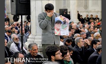 مراسم ختم شهدای آتش نشان 24