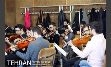 تمرین ارکستر فیلارمونیک ایران 14