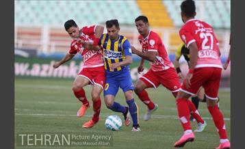 دیدار گسترش فولاد و پرسپولیس در لیگ برتر فوتبال 23