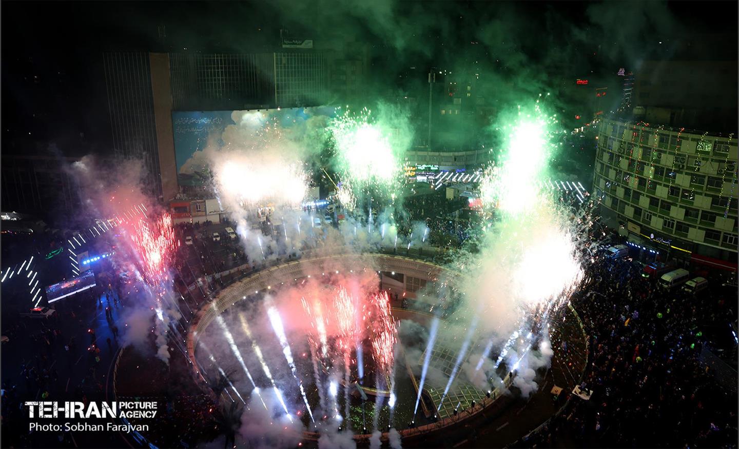 جشن نیمه‌شعبان در میدان ولی‌عصر (عج) - 1
