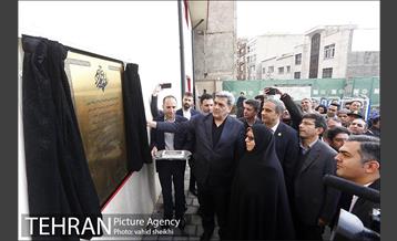 آیین افتتاح و بهره برداری از پروژه های مدیریت بحران شهر تهران 8