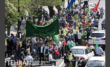 راهپیمایی دسته های شادی به مناسبت ولادت حضرت امیرالمومنین(ع) 16
