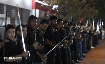 عزاداری شب تاسوعای حسینی در میدان منیریه 6